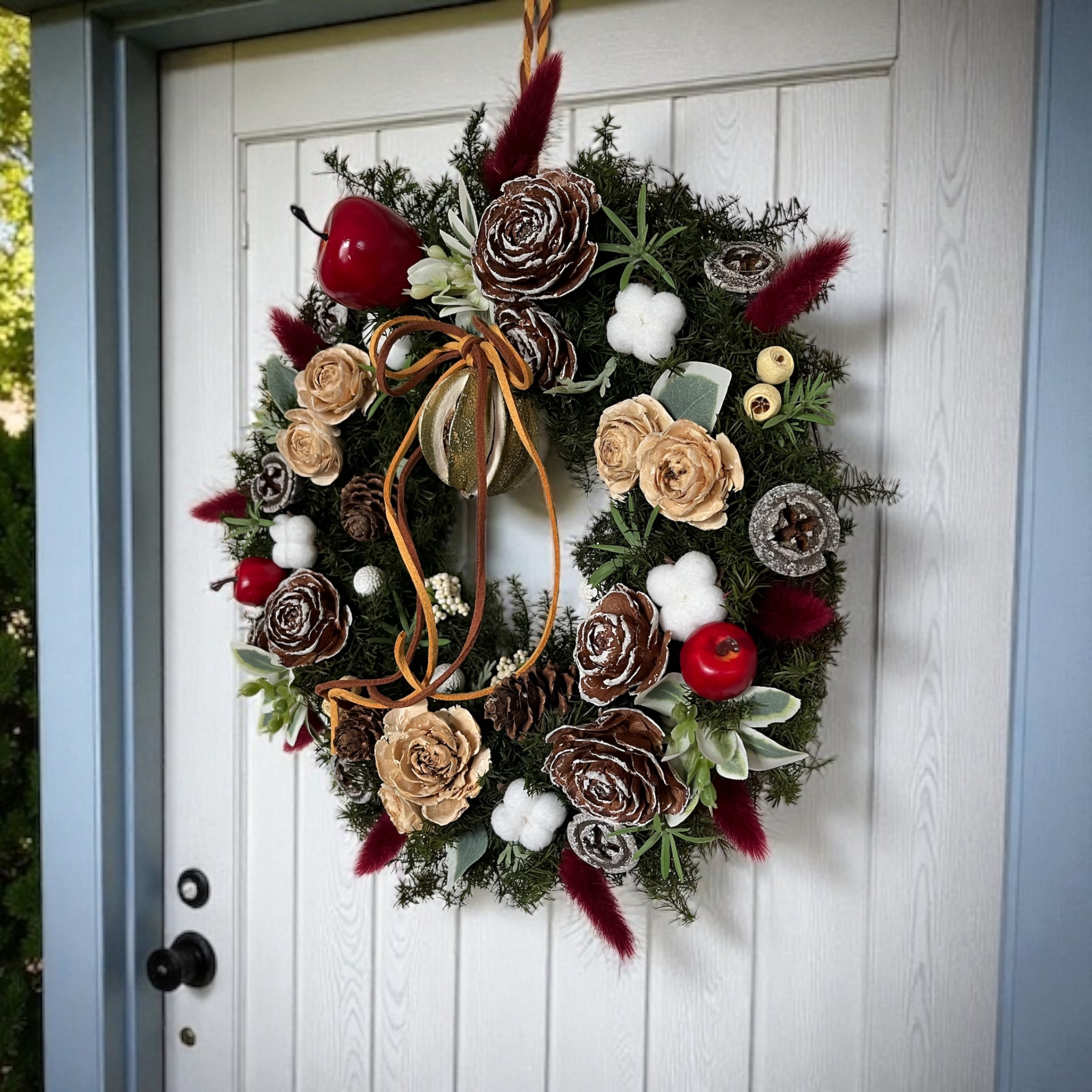 森のリース25cmφ - 画像 (8)