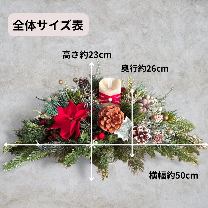 ポインセチアのキャンドルフラワー - 画像 (4)