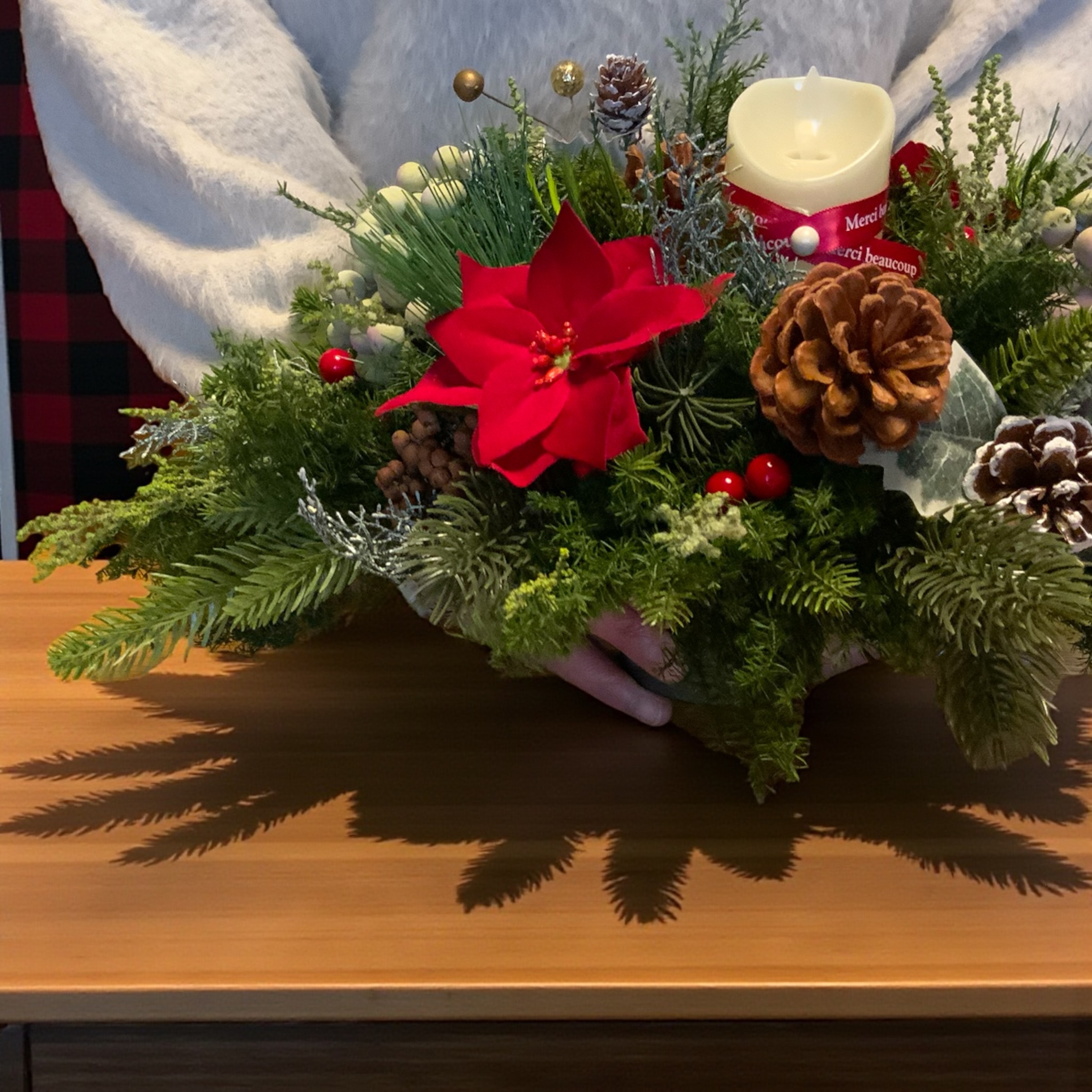 ポインセチアのキャンドルフラワー - 画像 (2)