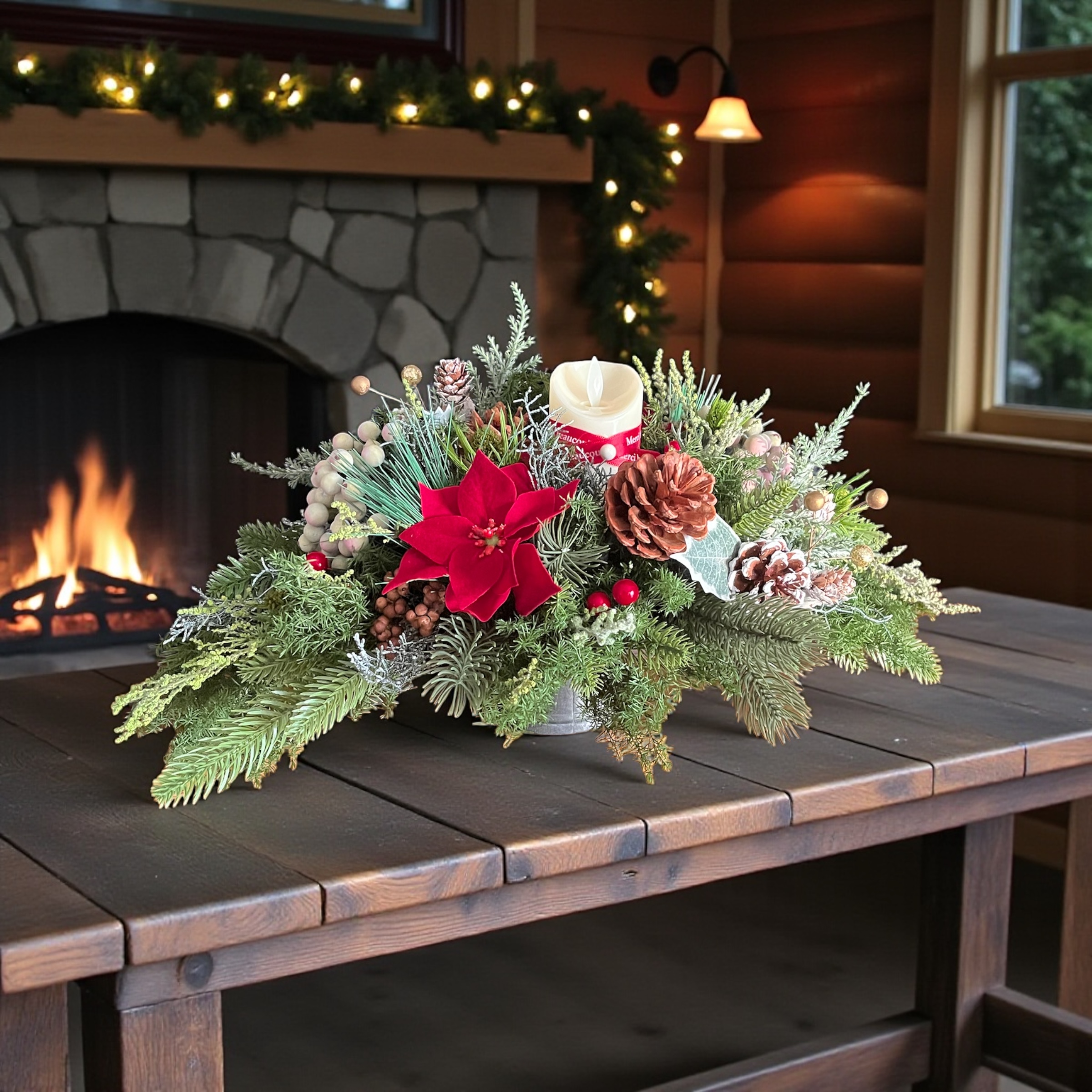 ポインセチアのキャンドルフラワー - 画像 (7)