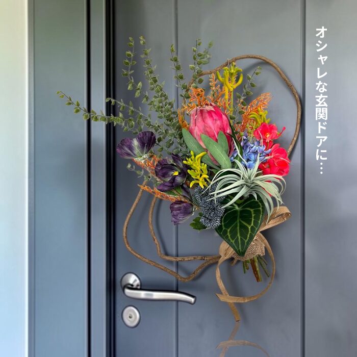 プロテアのスワッグリース - 画像 (3)